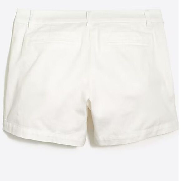 J. Crew Factory 5" classic chino short in White NWT - Picture 4 of 11
